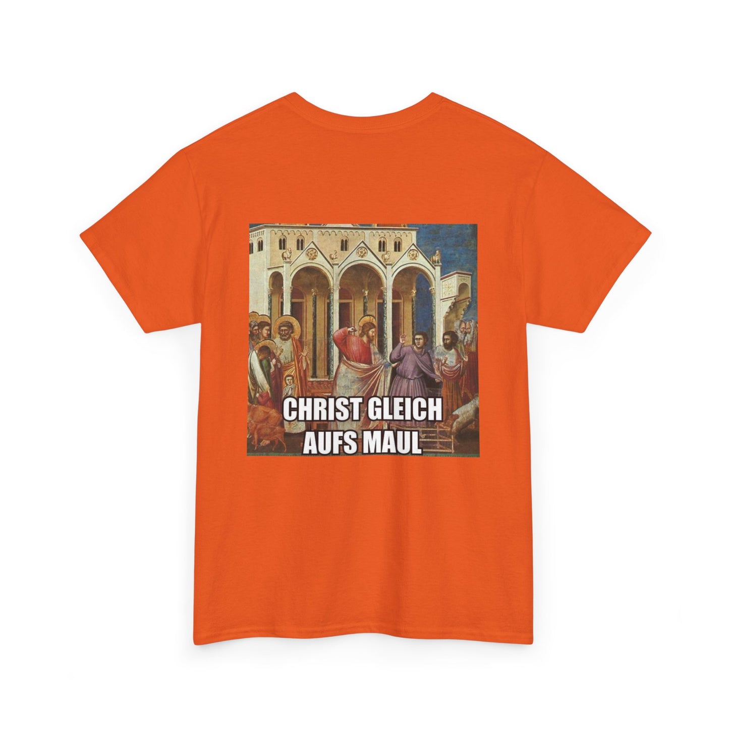 Christ gleich aufs Maul