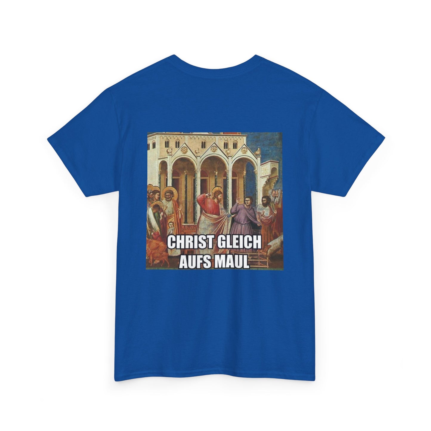 Christ gleich aufs Maul