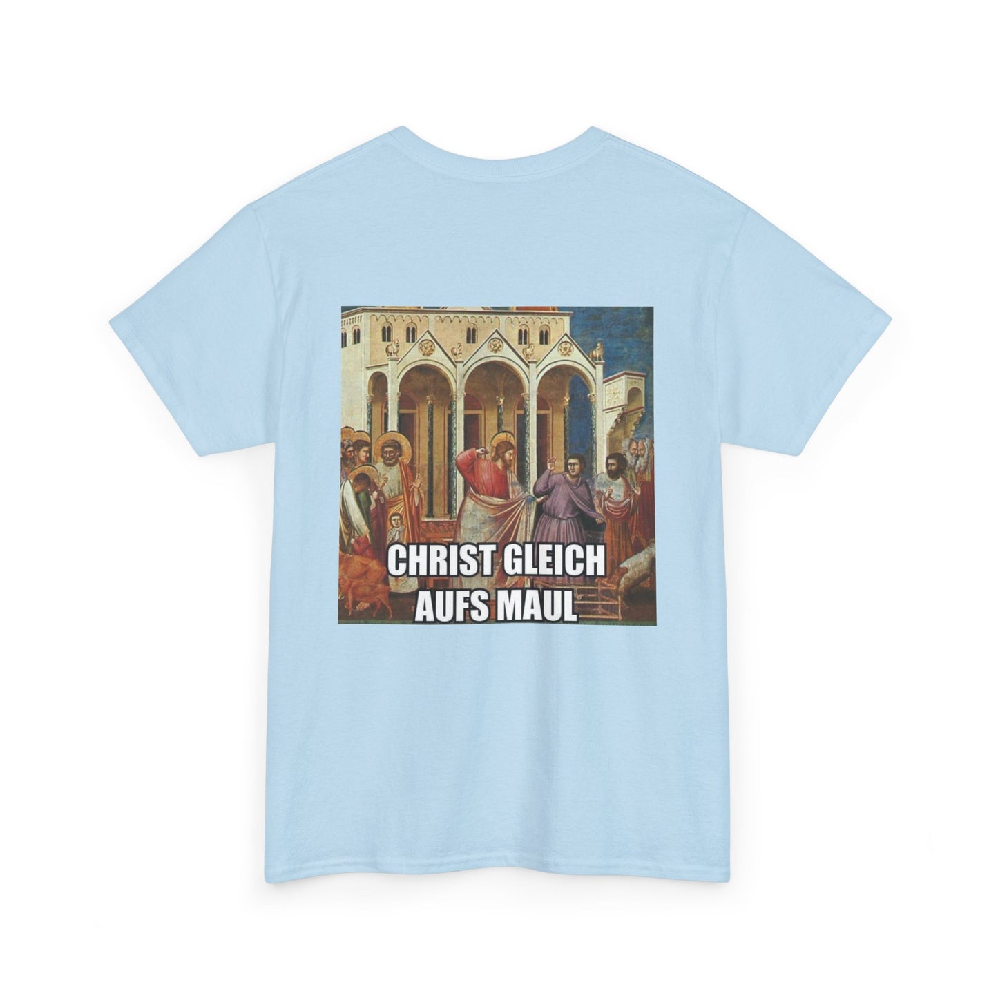 Christ gleich aufs Maul
