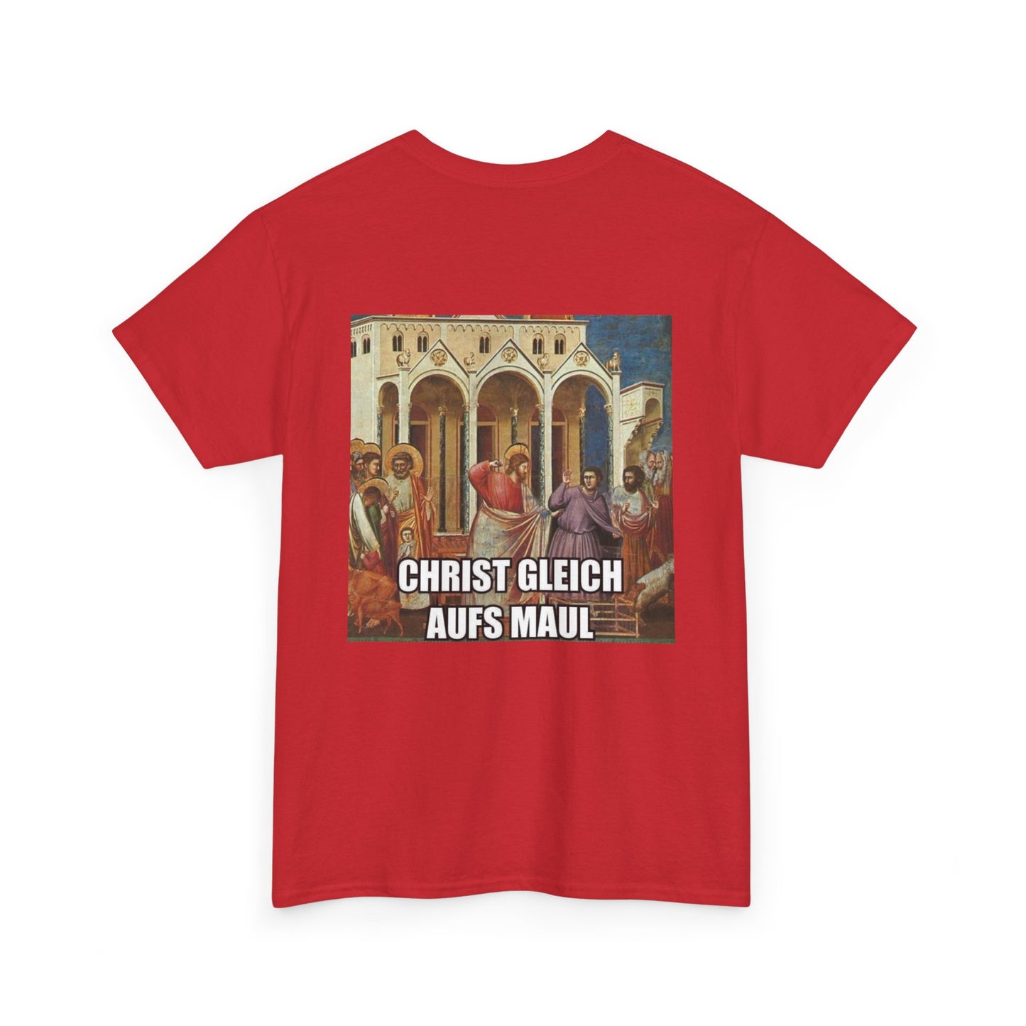 Christ gleich aufs Maul