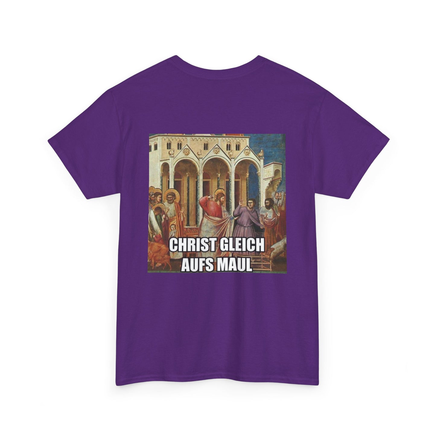 Christ gleich aufs Maul
