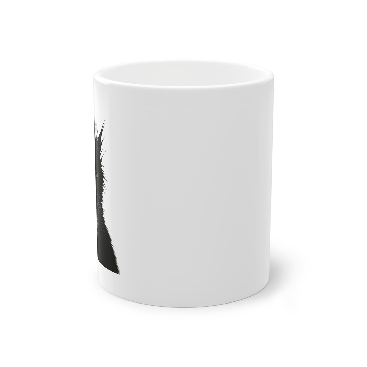 Mugshot Black Cat