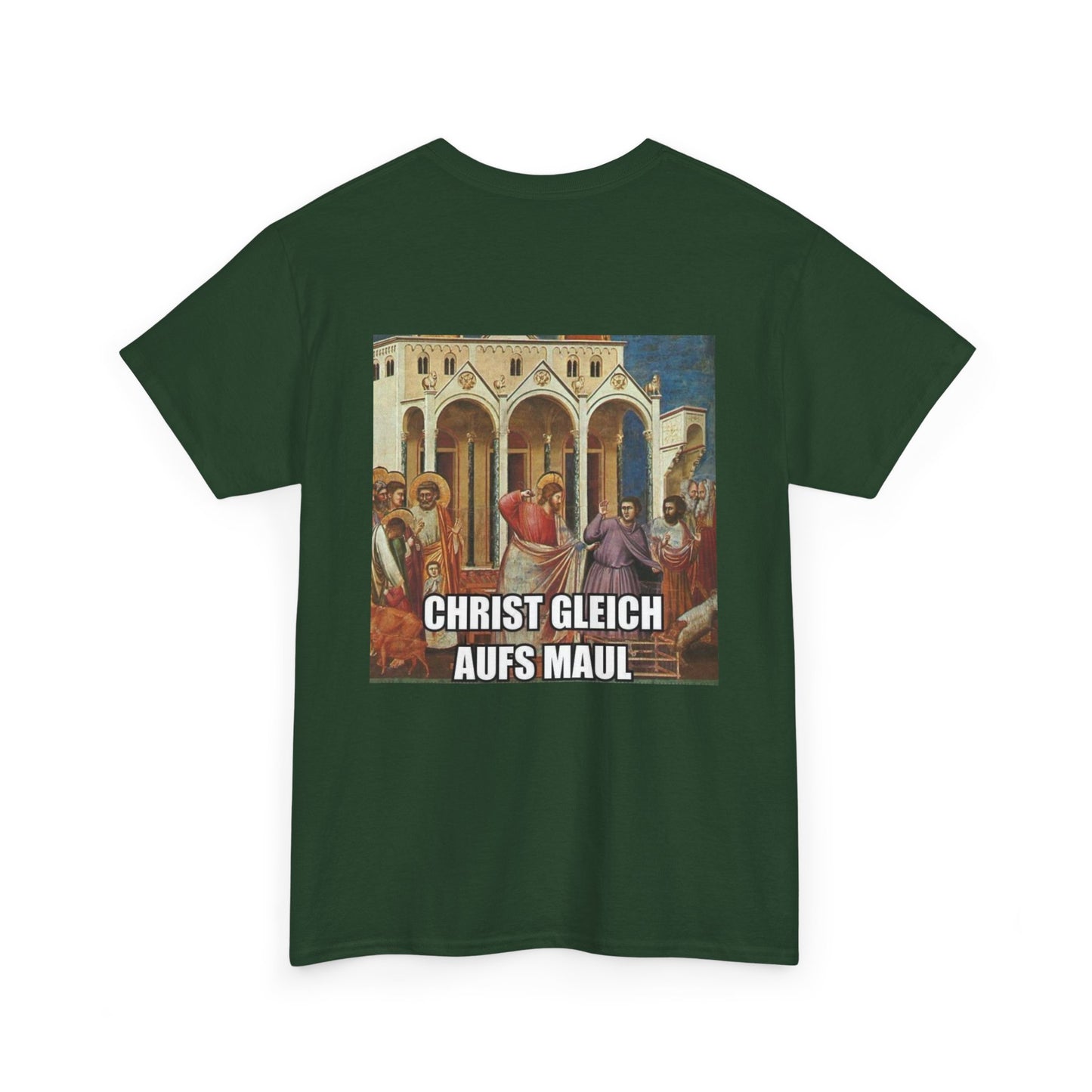 Christ gleich aufs Maul