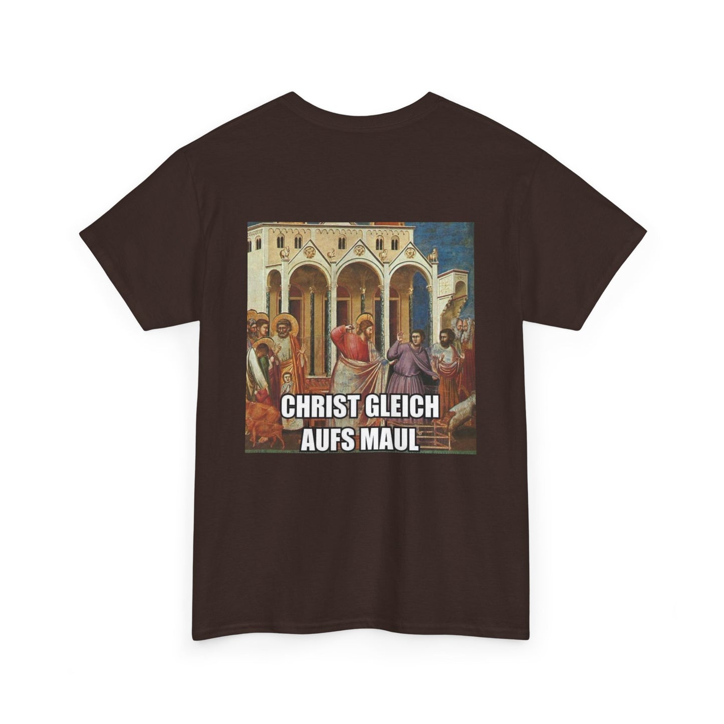 Christ gleich aufs Maul