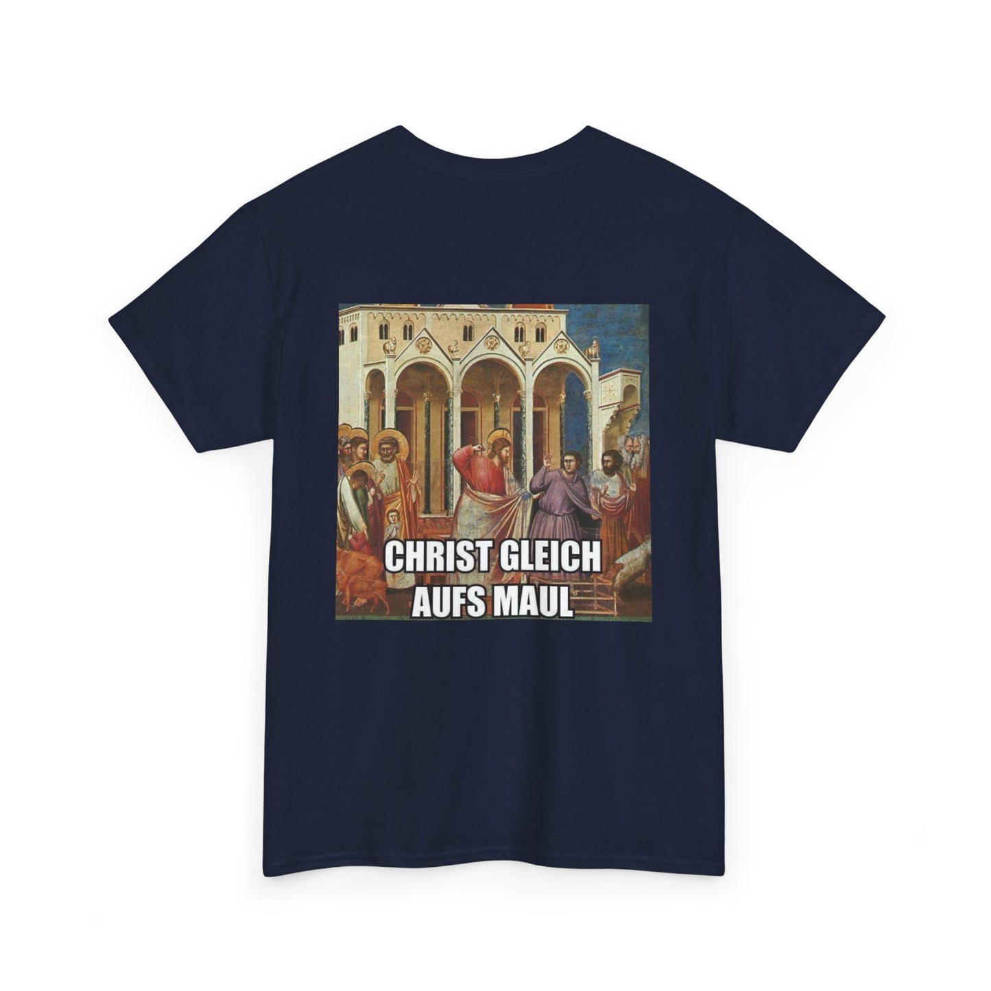Christ gleich aufs Maul