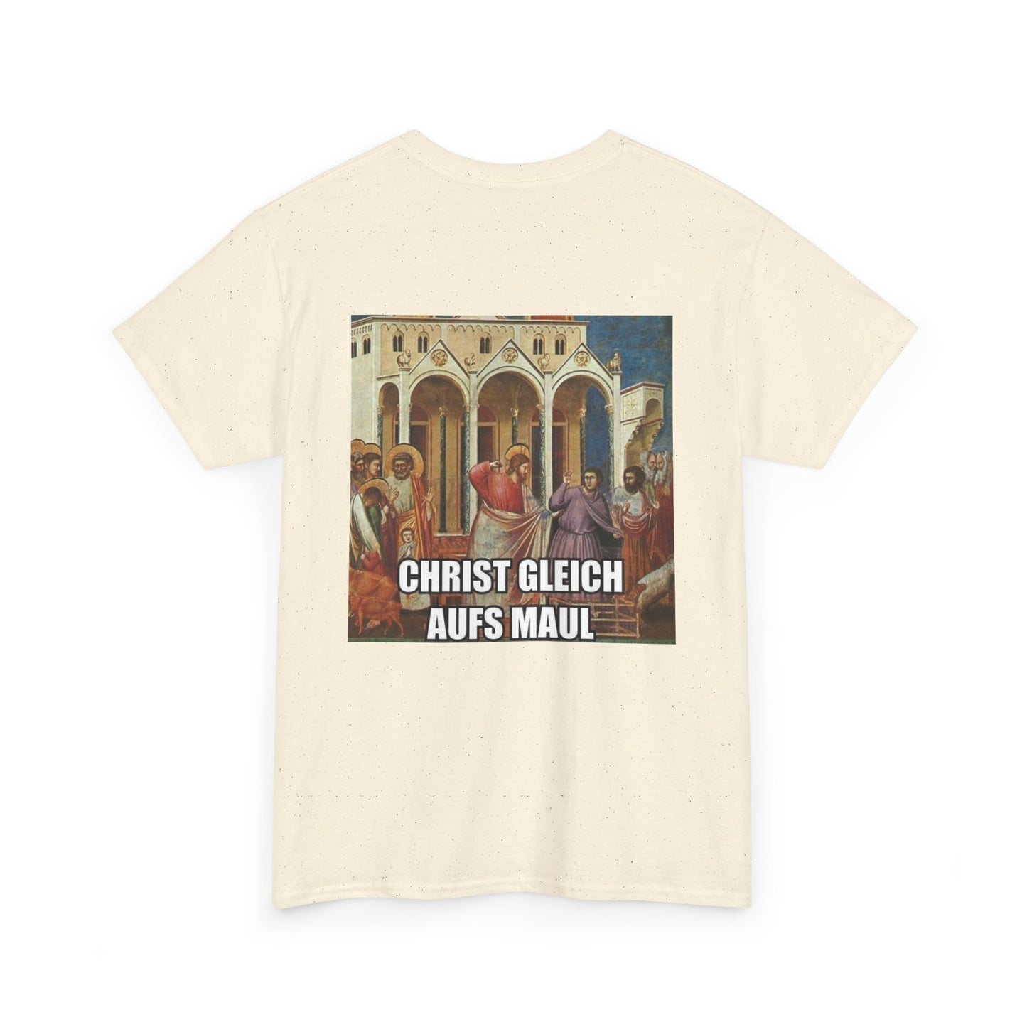 Christ gleich aufs Maul