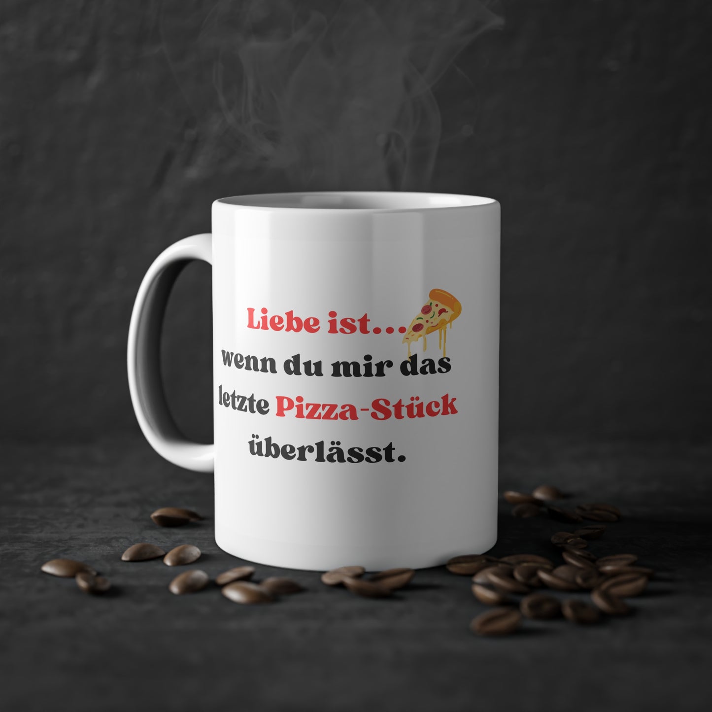 Das letzte Stück Pizza