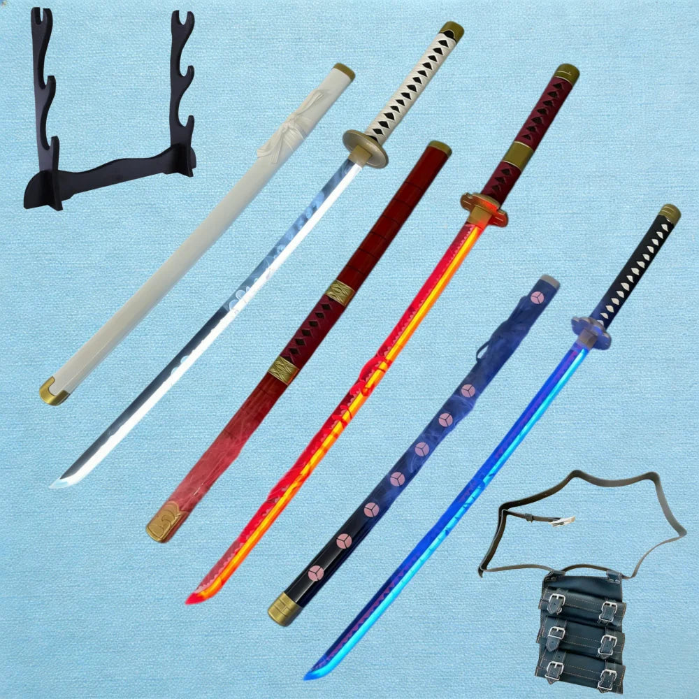 Katana Anime Schwert mit LED & Nebel-Smoke Effekt